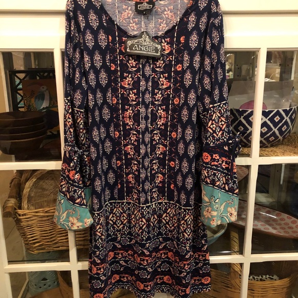 Angie Brand Boho Dress NWT - Picture 1 of 7